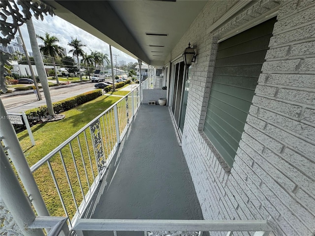 630 Layne Blvd Unit 211, Hallandale Beach, FL 33009 - porch with a lawn