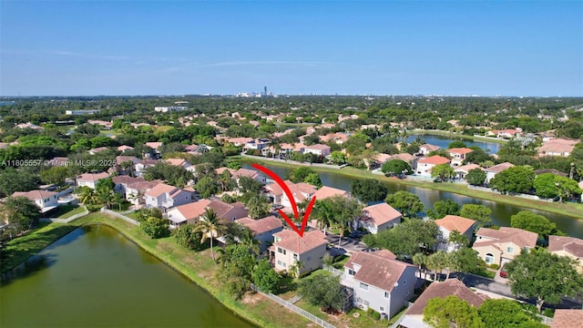 1874 NW 74th Way, Pembroke Pines, FL 33024 - aerial view of property's location featuring nearby suburban area and a nearby body of water