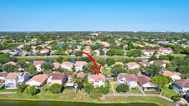 1874 NW 74th Way, Pembroke Pines, FL 33024 - aerial view of property's location featuring nearby suburban area and a large body of water