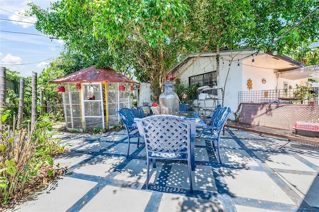 11351 SW 52nd Ter, Miami, FL 33165 - view of patio / terrace with outdoor dining space