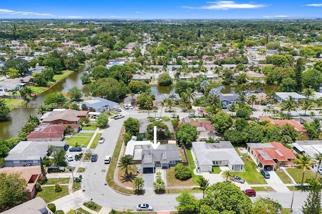 5390 SW 10th Ct, Margate, FL 33068 - aerial view of property and surrounding area featuring nearby suburban area and a nearby body of water
