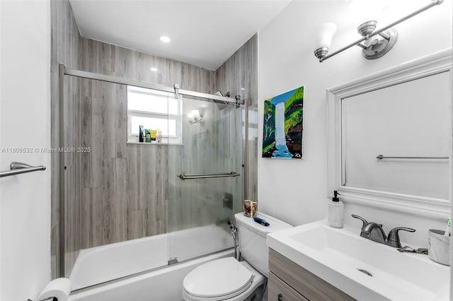 9304 SW 166th Ter, Palmetto Bay, FL 33157 - bathroom featuring vanity and combined bath / shower with glass door