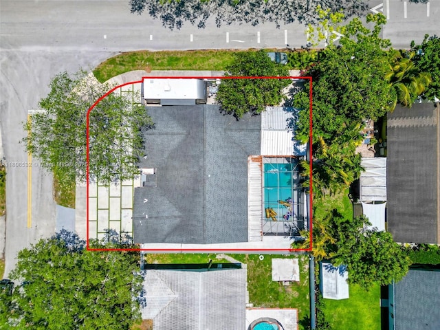 9304 SW 166th Ter, Palmetto Bay, FL 33157 - view of property location with property parcel outlined
