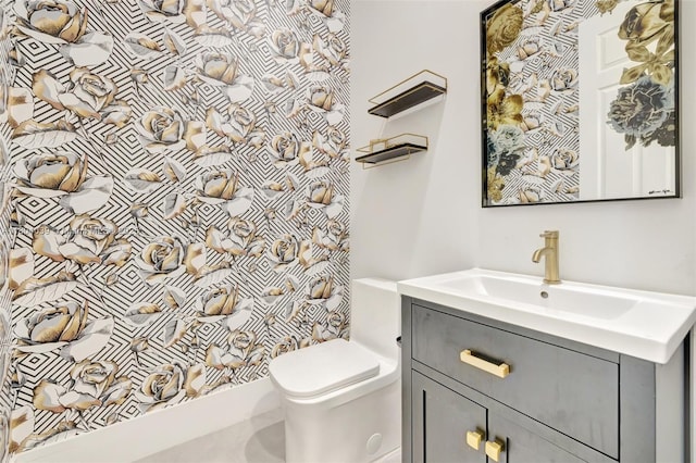 10881 Hawks Vista St, Plantation, FL 33324 - bathroom with vanity and toilet