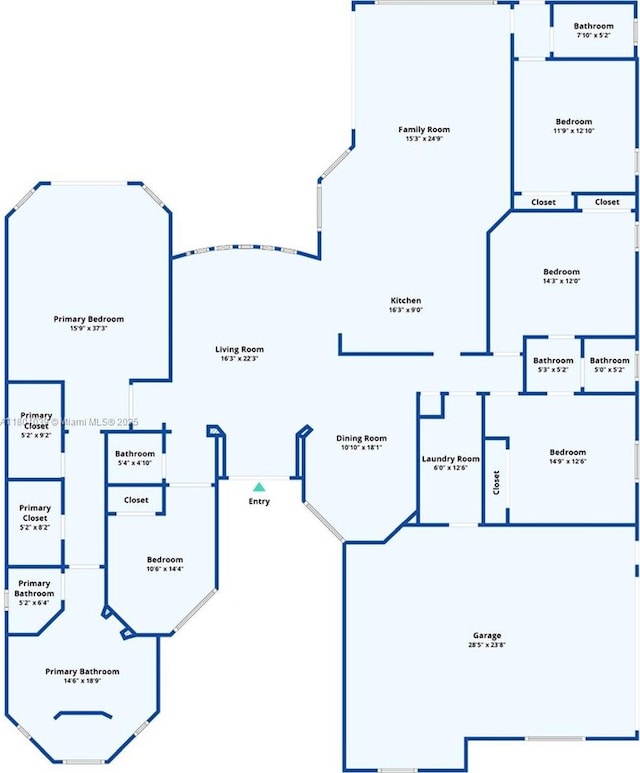 10881 Hawks Vista St, Plantation, FL 33324 - property floor plan