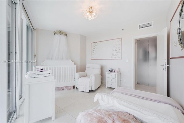2127 Brickell Ave Unit 2302, Miami, FL 33129 - bedroom featuring light tile patterned floors
