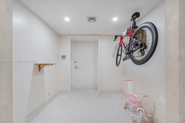 2127 Brickell Ave Unit 2302, Miami, FL 33129 - hallway featuring recessed lighting and baseboards