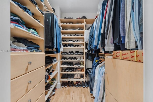 2127 Brickell Ave Unit 2302, Miami, FL 33129 - spacious closet featuring wood finished floors