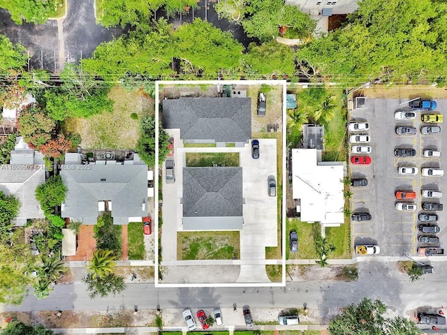 12400 NE 11th Ct, North Miami, FL 33161 - aerial overview of property's location featuring property parcel outlined
