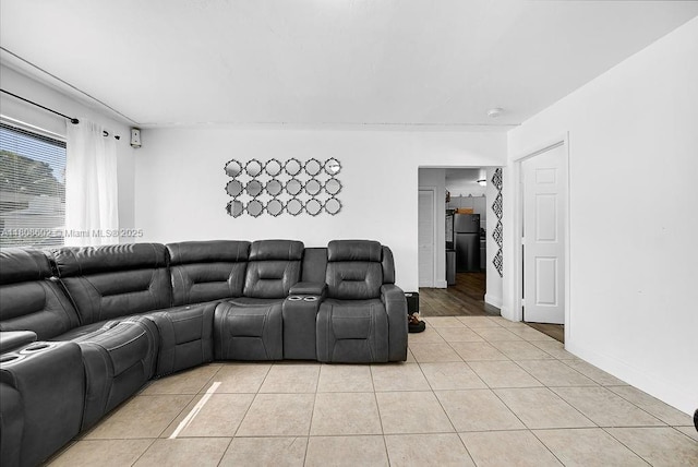 12400 NE 11th Ct, North Miami, FL 33161 - living room featuring light tile patterned flooring