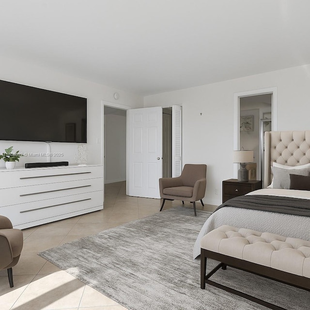 2841 N Ocean Blvd Unit 1105, Fort Lauderdale, FL 33308 - bedroom with tile patterned floors