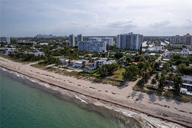 2841 N Ocean Blvd Unit 1105, Fort Lauderdale, FL 33308 - view of urban area featuring waterfront with a beach