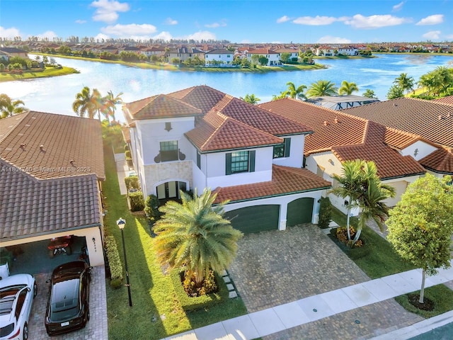 8575 Baypoint Cir, Parkland, FL 33076 - aerial perspective of suburban area featuring a nearby body of water