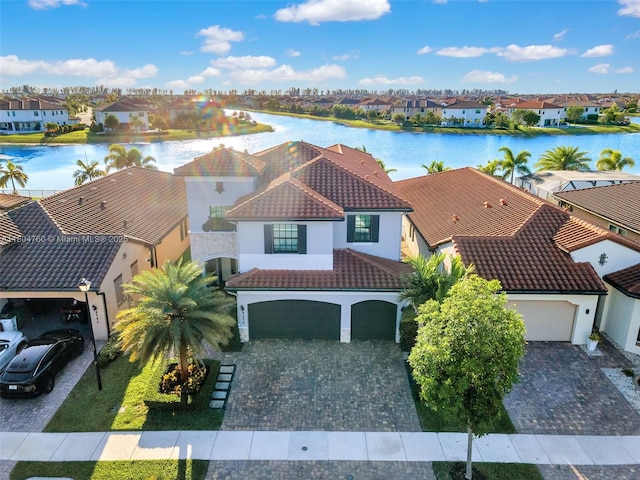 8575 Baypoint Cir, Parkland, FL 33076 - aerial view of residential area featuring a large body of water