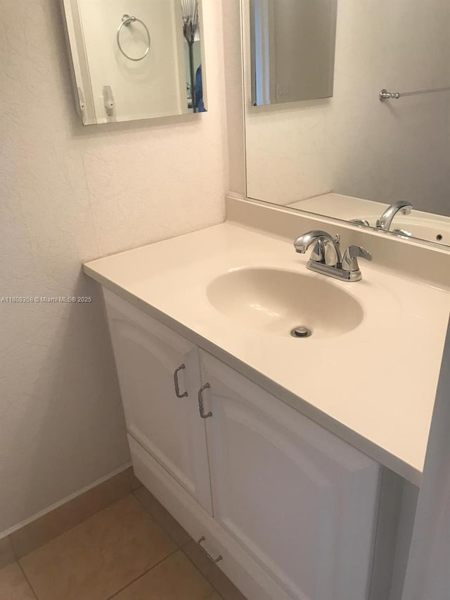 1800 SW 81st Ave Unit 1411, North Lauderdale, FL 33068 - bathroom with vanity and tile patterned floors