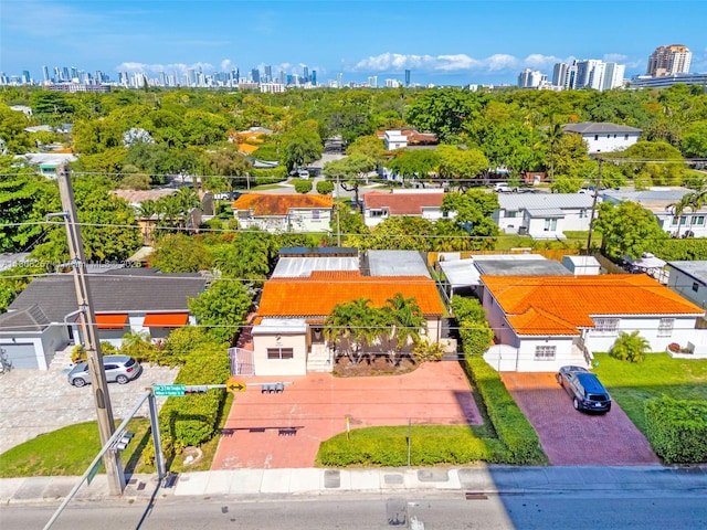 1901 SW 37th Ave, Miami, FL 33145 - drone / aerial view of city skyline