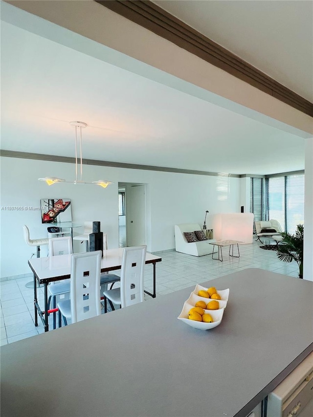 10178 Collins Ave Unit 210, Bal Harbour, FL 33154 - view of tiled dining area
