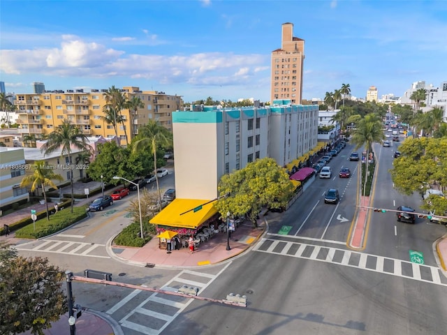 710 Washington Ave Unit 323, Miami Beach, FL 33139 - view of building exterior featuring uncovered parking and a view of city