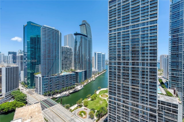 500 Brickell Ave Unit 3103, Miami, FL 33131 - skyline view with a large body of water