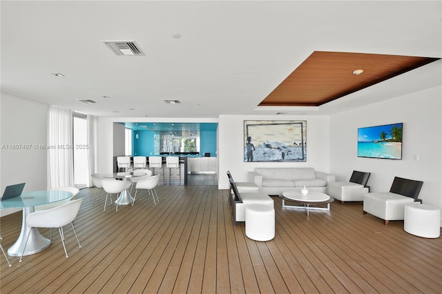 500 Brickell Ave Unit 3103, Miami, FL 33131 - living area featuring wood-type flooring