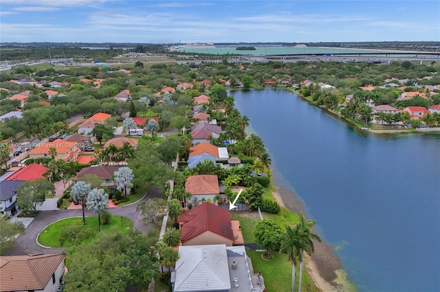 8749 NW 189th Ter, Hialeah, FL 33018 - aerial view of residential area featuring a large body of water