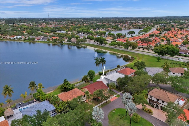 8749 NW 189th Ter, Hialeah, FL 33018 - aerial perspective of suburban area featuring a nearby body of water