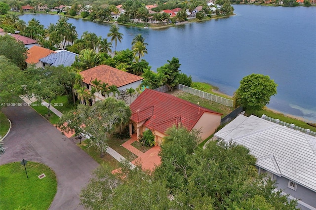 8749 NW 189th Ter, Hialeah, FL 33018 - aerial perspective of suburban area with a nearby body of water
