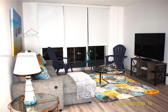3901 S Ocean Dr Unit 11A, Hollywood, FL 33019 - living room featuring wood finished floors