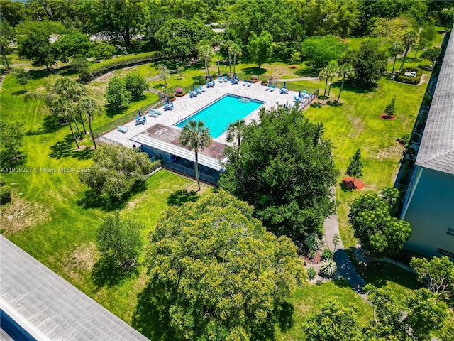 2504 Antigua Ter Unit O3, Coconut Creek, FL 33066 - drone / aerial view of a pool area