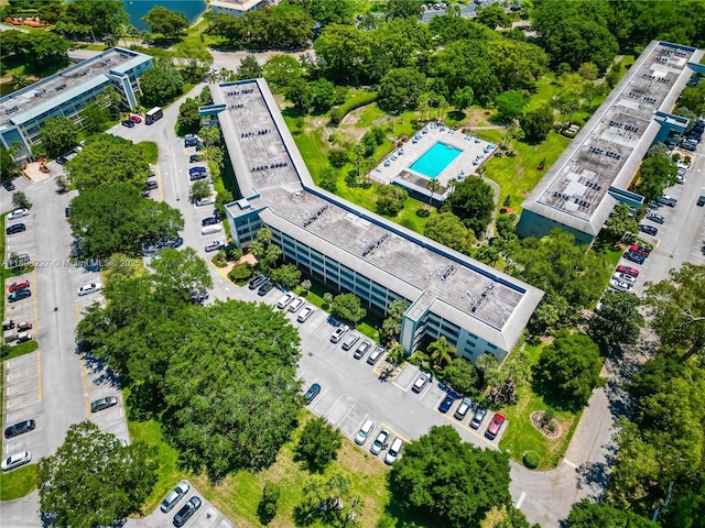 2504 Antigua Ter Unit O3, Coconut Creek, FL 33066 - drone / aerial view of a pool area