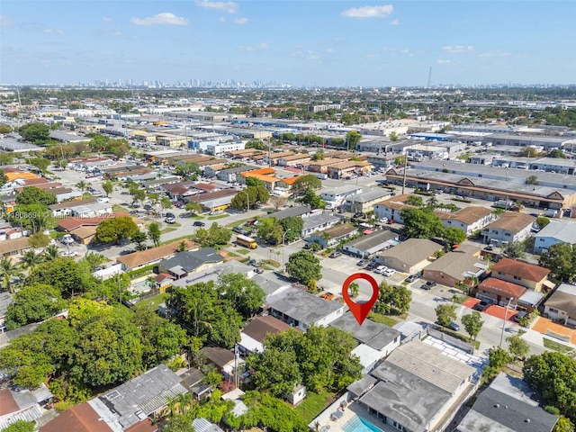 739 W 30th St, Hialeah, FL 33012 - aerial view of property's location featuring nearby urban area