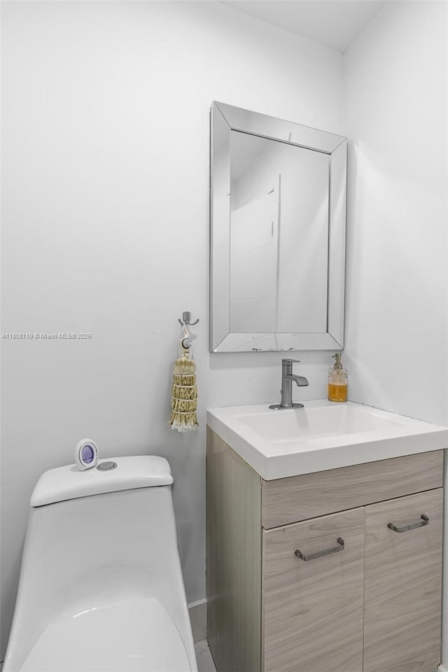 3201 NE 9th Ter, Pompano Beach, FL 33064 - bathroom with vanity and toilet