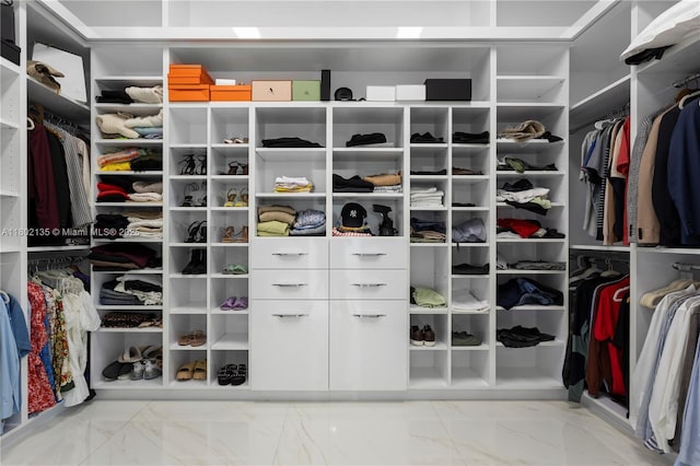 12880 N Bayshore Dr, North Miami, FL 33181 - spacious closet with marble finish flooring
