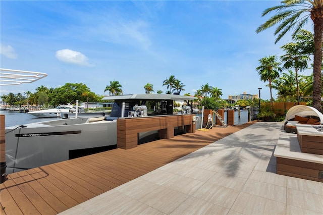 12880 N Bayshore Dr, North Miami, FL 33181 - view of dock