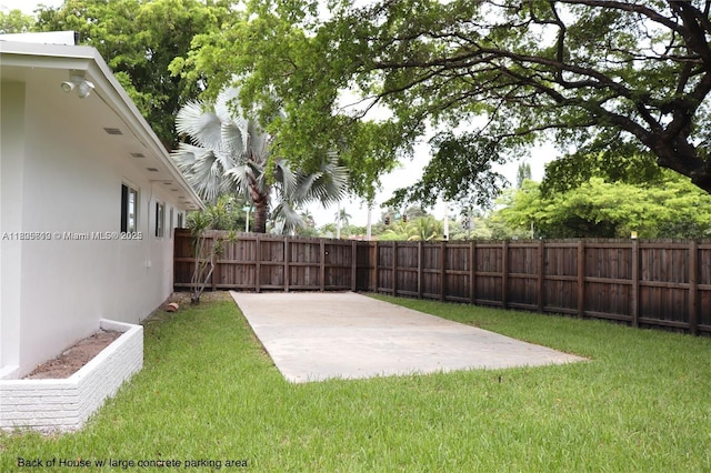 861 N Rainbow Dr, Hollywood, FL 33021 - view of yard featuring a patio