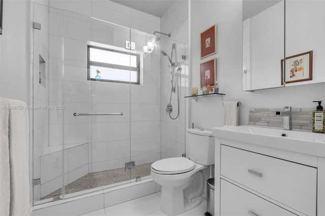 101 Ocean Lane Dr Unit 4012, Key Biscayne, FL 33149 - full bath with toilet, vanity, and a stall shower