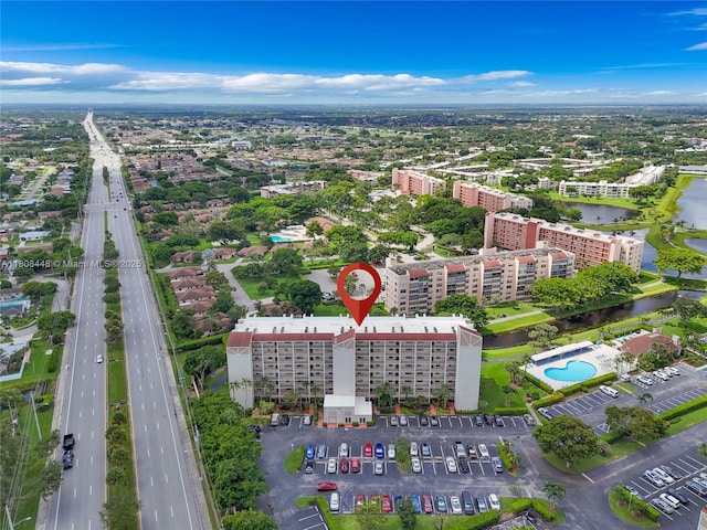 14475 Strathmore Ln Unit 305, Delray Beach, FL 33446 - aerial view of a large body of water and a highway