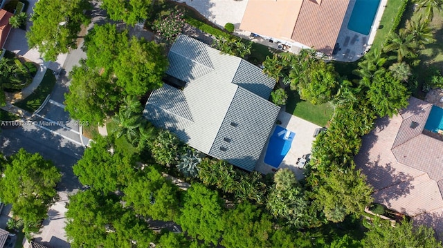 2215 SW 14th Pl, Boca Raton, FL 33486 - bird's eye view of a pool area