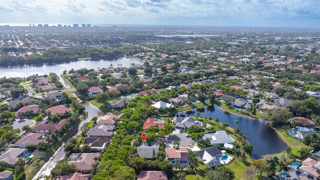 2215 SW 14th Pl, Boca Raton, FL 33486 - view of property location featuring a nearby body of water and nearby suburban area