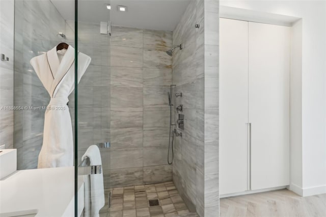 2201 Collins Ave Unit 1511, Miami Beach, FL 33139 - full bathroom featuring a shower stall