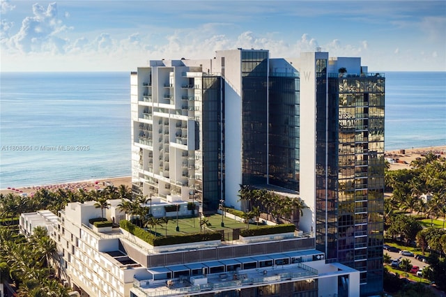 2201 Collins Ave Unit 1511, Miami Beach, FL 33139 - view of building exterior featuring a water view