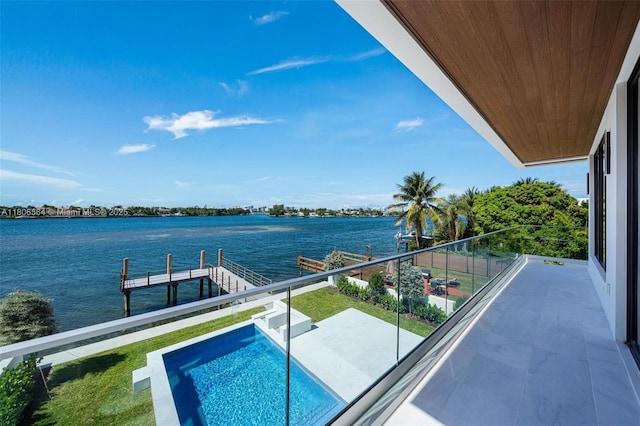 1351 Stillwater Dr, Miami Beach, FL 33141 - balcony with a water view