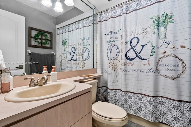 17833 SW 149th Pl, Miami, FL 33187 - bathroom featuring vanity and a shower with curtain