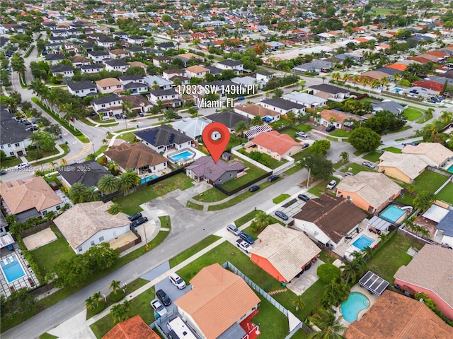 17833 SW 149th Pl, Miami, FL 33187 - aerial view of property and surrounding area featuring nearby suburban area
