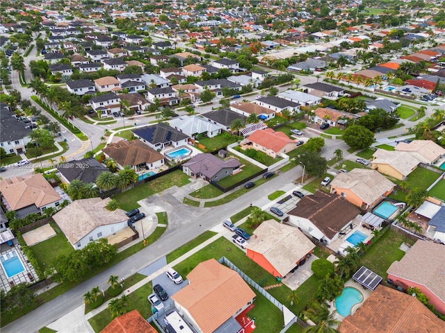 17833 SW 149th Pl, Miami, FL 33187 - aerial overview of property's location with a pool and nearby suburban area