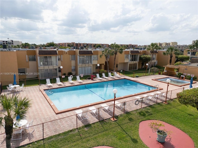 9300 W Flagler St Unit 112D, Miami, FL 33174 - community pool featuring a residential view and a patio