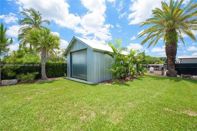 19525 SW 272nd St, Homestead, FL 33031 - view of yard featuring an outdoor structure