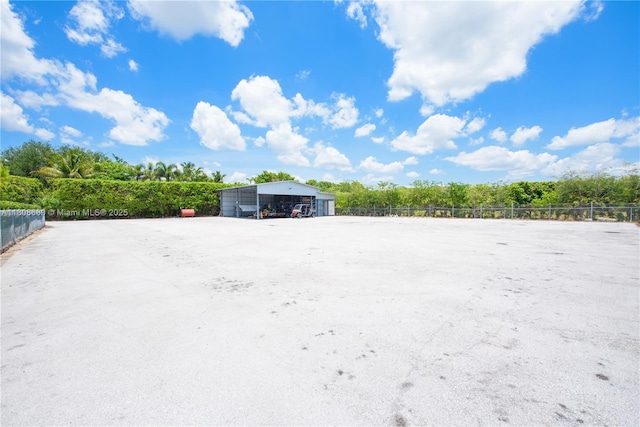 19525 SW 272nd St, Homestead, FL 33031 - view of yard with a detached carport