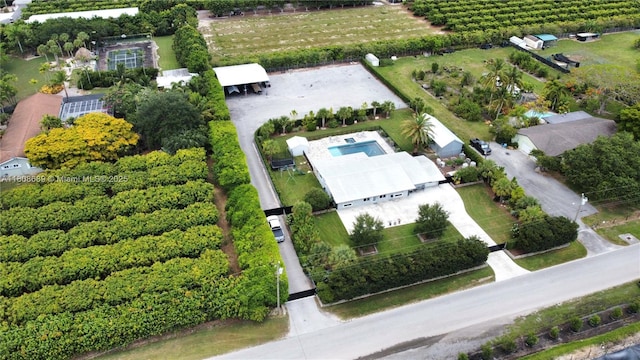 19525 SW 272nd St, Homestead, FL 33031 - overview of rural landscape with large plots for crops