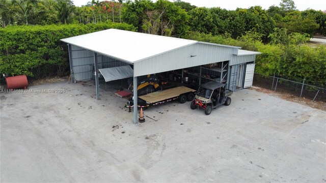 19525 SW 272nd St, Homestead, FL 33031 - view of car parking featuring a detached carport
